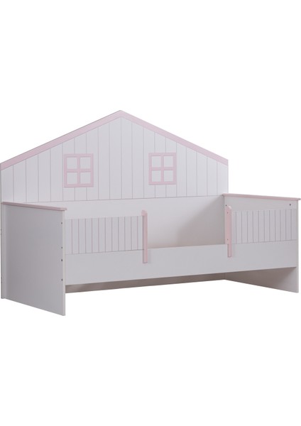 Montessori Yatak, Brüksel Montessori Karyola - Pembe + 1 Adet Comfort Yatak