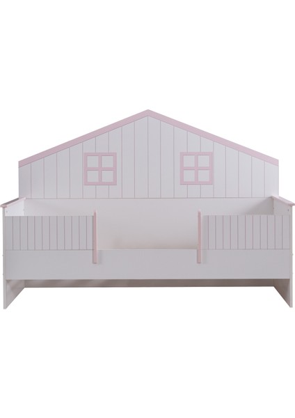 Montessori Yatak, Brüksel Montessori Karyola - Pembe + 1 Adet Comfort Yatak