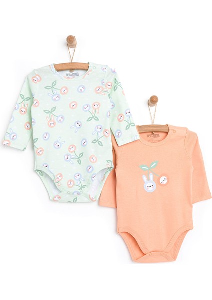 HelloBaby 2li Uzun Kol Body Kız Bebek