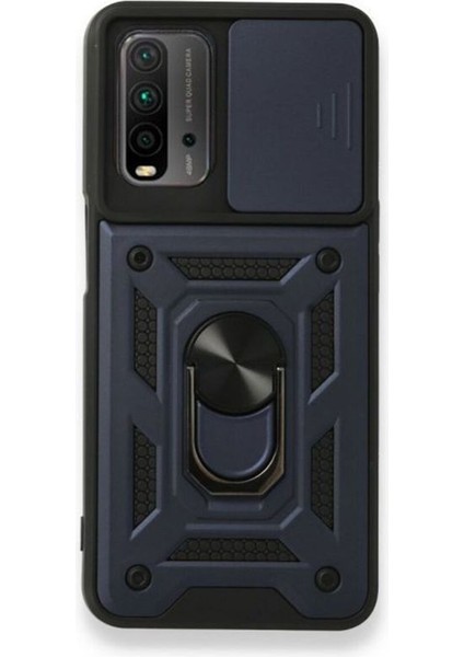 Xiaomi Redmi 9t Kılıf Pars Yüzüklü Tank Kapak
