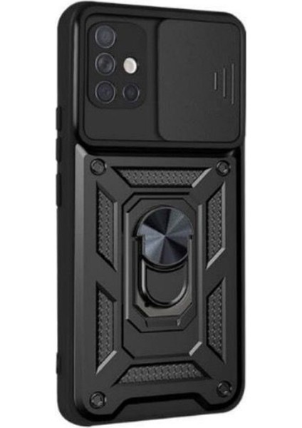 Samsung Galaxy A51 Kılıf Pars Yüzüklü Tank Kapak