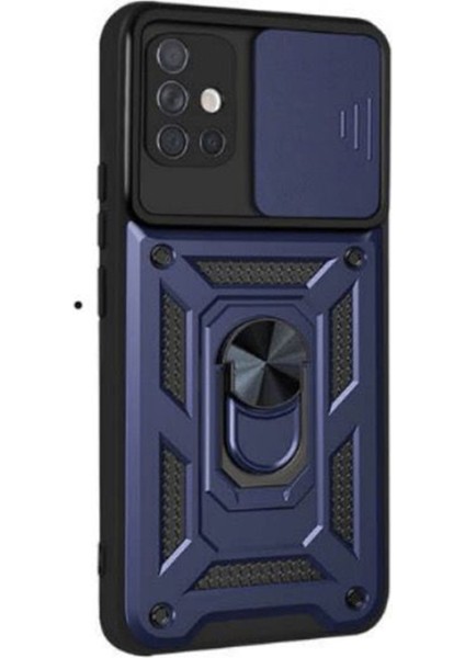 Samsung Galaxy A51 Kılıf Pars Yüzüklü Tank Kapak