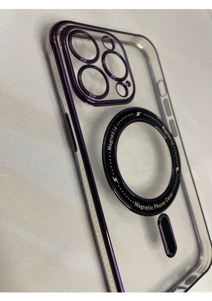 Apple iPhone 13 Pro Magnetic Silikon Kılıf