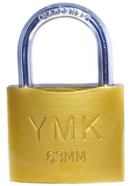 Ymk Sarı Asma Kilit 63 mm