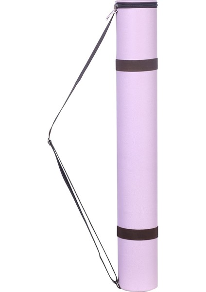 Deri Proje Tüpü Proje Çantası Pastel Lila