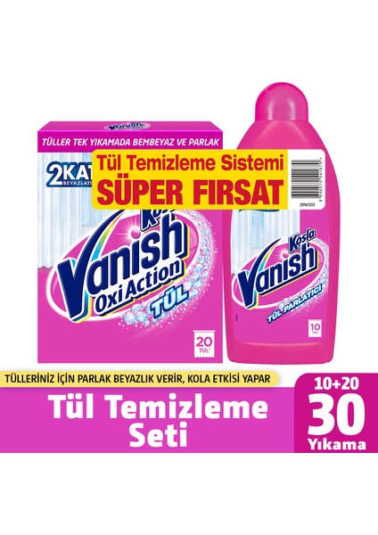 Kosla Tül Temizleyici Toz 450gr + Parlatıcı 450 ml