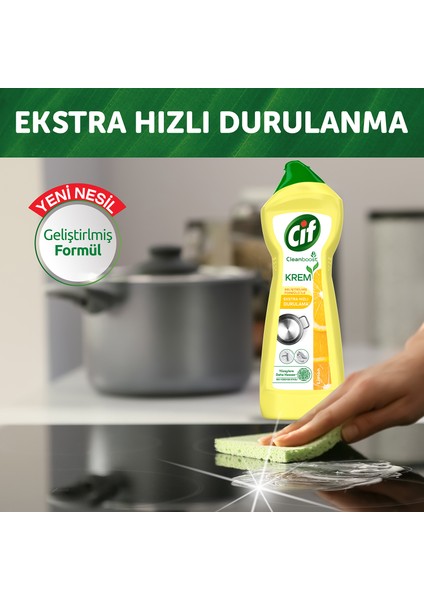 Krem Temizleyici 750 ml Limon