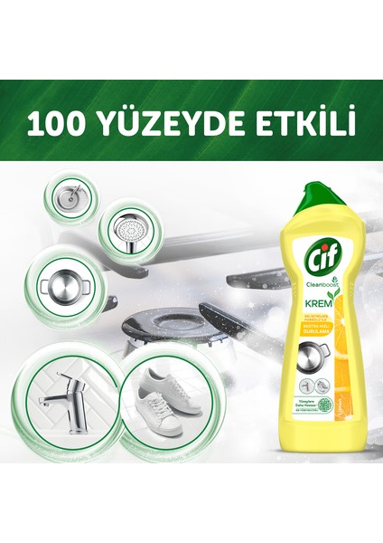 Krem Temizleyici 750 ml Limon