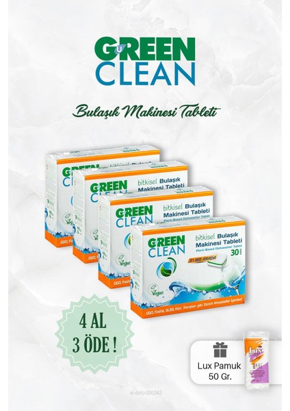 4 Al 3 Öde Bitkisel Bulaşık Tableti 30 Adet