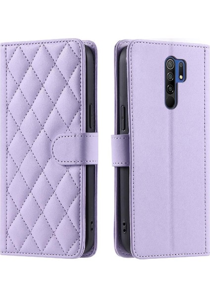 Xiaomi Redmi 9 Manyetik Kart Telefon Kılıfı (Yurt Dışından)