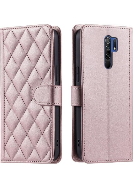 Xiaomi Redmi 9 Manyetik Kart Telefon Kılıfı (Yurt Dışından)