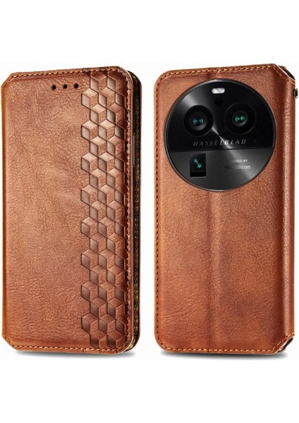 Oppo Bulmak X6 Pro Deri Telefon Kılıfı (Yurt Dışından)