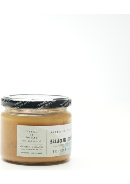 Yerli %100 Susam Ezmesi Glütensiz ve Vegan (250 G)