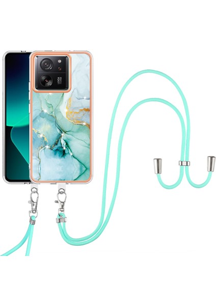 Xiaomi 13T/13T Pro/redmi K60 Ultra Case Imd Mermer Desen Tpu Telefon Shell-Green 003 (Yurt Dışından) fiyatları