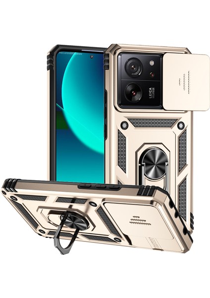 Xiaomi 13T PRO/13T/REDMI K60 Ultra Telefon Kılıf Kamera Koruma Yüzüğü Kickstand Cover-Sold Için (Yurt Dışından)