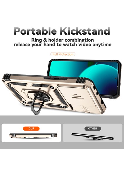 Xiaomi 13T PRO/13T/REDMI K60 Ultra Telefon Kılıf Kamera Koruma Yüzüğü Kickstand Cover-Sold Için (Yurt Dışından) fiyatları