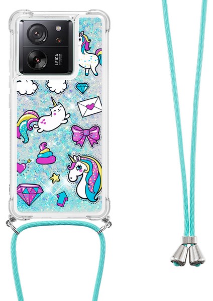 Xiaomi 13T/13T Pro/redmi K60 Ultra Kasa Kirki Horse ve Elmaslı Yüzen Desen Telefon Kapağı (Yurt Dışından) fiyatları