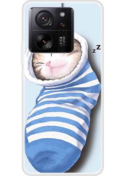 Xiaomi Redmi Için K60 ULTRA/13T/13T Pro Tpu Kasası Baskı Takım Telefonu Geri Kapak ve Kedi (Yurt Dışından)