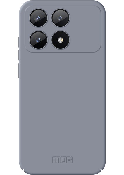 Xiaomi Redmi Için K70E 5g Telefon Kılıfı Tpu+Akrilik Cilt Touch Cover-Grey (Yurt Dışından)