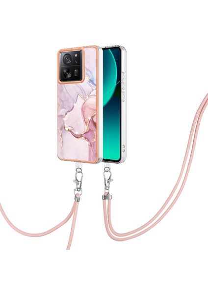 Xiaomi 13T/13T Pro/redmi K60 Ultra Case Imd Mermer Desen Tpu Telefon Kabuk Golü 005 (Yurt Dışından)