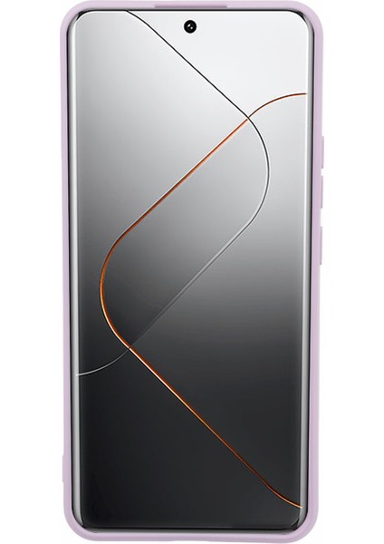 Xiaomi 14 Pro Tpu Kılıfı Fiber Astar Kauçuklu Telefon Geri Kapak Morası (Yurt Dışından) fiyatları
