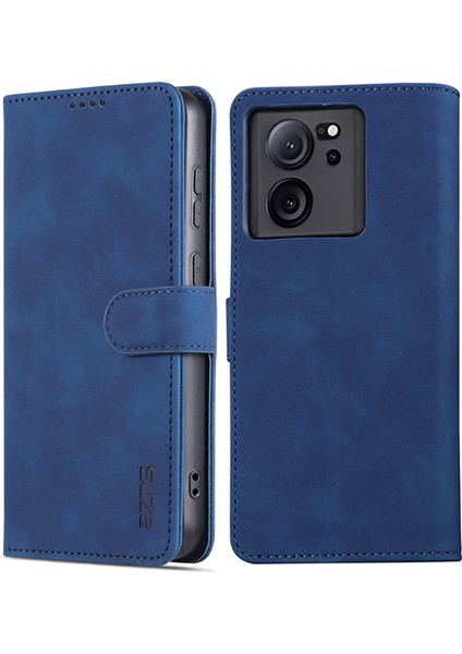 Xiaomi Için Redmi K60 ULTRA/13T/13T Pro Case Cüzdan Standı Pu Deri Cep Telefonu Kapak Mavisi (Yurt Dışından)