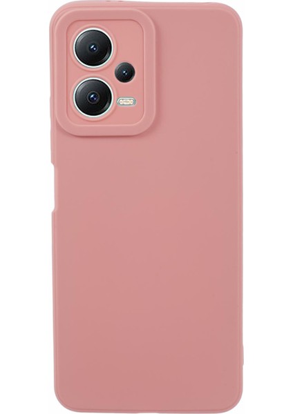 Xiaomi Redmi Için Note 12 5g (Hindistan)/poco X5 5g Telefon Kılıfı Tpu Smooth Cover (Hassas Kesim) -Pink (Yurt Dışından)