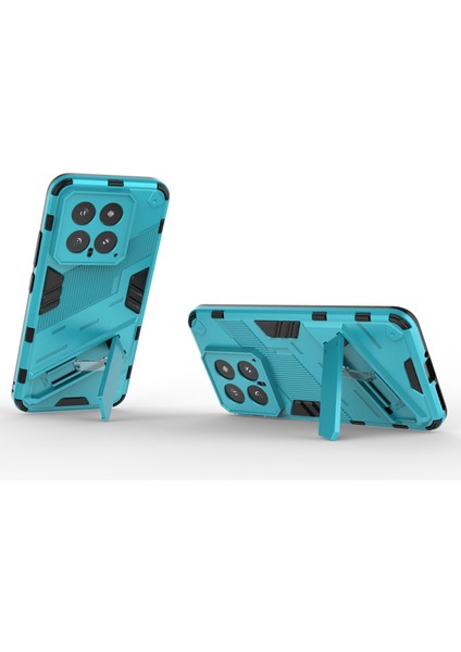 Xiaomi Için 14 Vaka Damla Dayanıklı Koruyucu Telefon Kapağı Kickstand-Baby Mavi (Yurt Dışından) fiyatları
