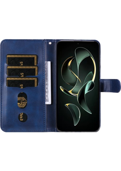 Xiaomi Redmi K60 ULTRA/13T/13T Pro Case Şok Geçirmez Kabuk Zipper Cep Cüzdan Stand Telefon Kapak-Mavisi (Yurt Dışından) fiyatları