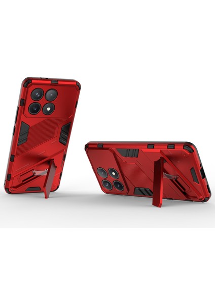 Xiaomi Redmi K70 5G/K70 Pro 5g Case Tpu+Pc Telefon Kapağı Yerleşik Kickstand-Red Için (Yurt Dışından) fiyatları