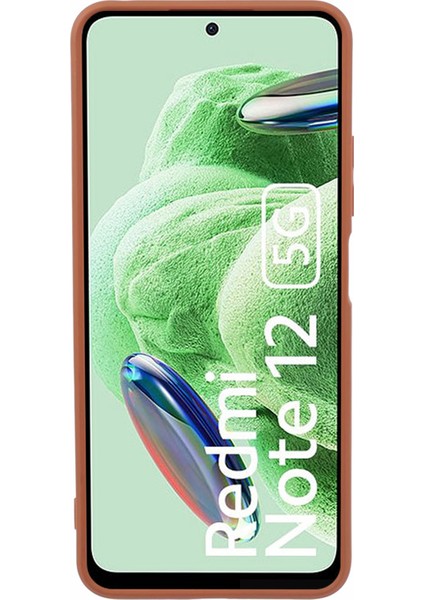 Xiaomi Redmi Için Note 12 5g (Hindistan)/poco X5 5g Telefon Kılıfı Tpu Pürüzsüz Kapak (Hassas Kesim) -Brown (Yurt Dışından) fiyatları
