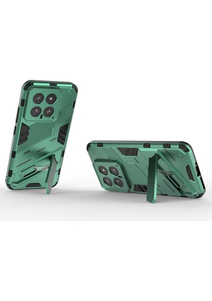 Xiaomi Için 14 Vaka Damla Dayanıklı Koruyucu Telefon Kapağı Kickstand-Green (Yurt Dışından) fiyatları