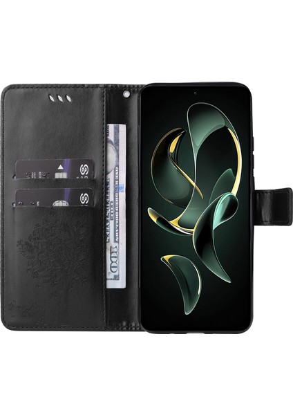 Xiaomi Redmi K60 ULTRA/13T/13T Pro Telefon Kabuğu Stand Pu Deri Cüzdan Case-Black (Yurt Dışından) fiyatları