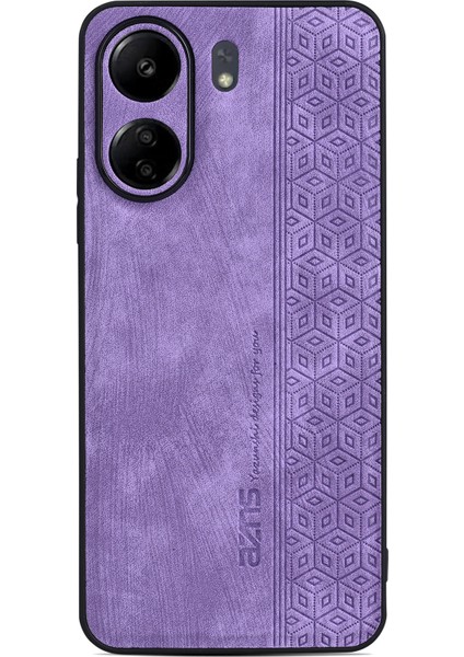 Xiaomi Redmi 13C 4g/poco C65 4g Case Anti-Fall Pu Deri+Tpu Tpu Telefon Kapak Morası (Yurt Dışından)