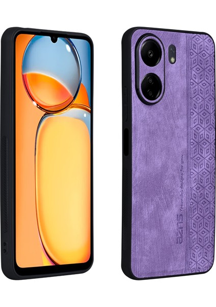 Xiaomi Redmi 13C 4g/poco C65 4g Case Anti-Fall Pu Deri+Tpu Tpu Telefon Kapak Morası (Yurt Dışından) fiyatları