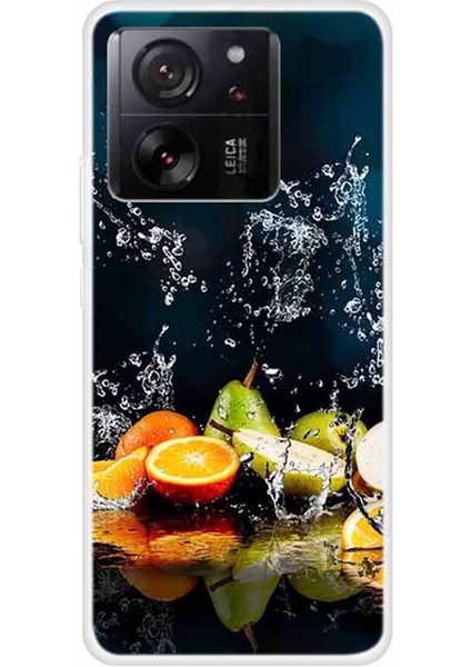 Xiaomi 13T/13T Pro/redmi K60 Ultra Tpu Kasası Baskı Telefon Koruyucu Kapak-Pear (Yurt Dışından)