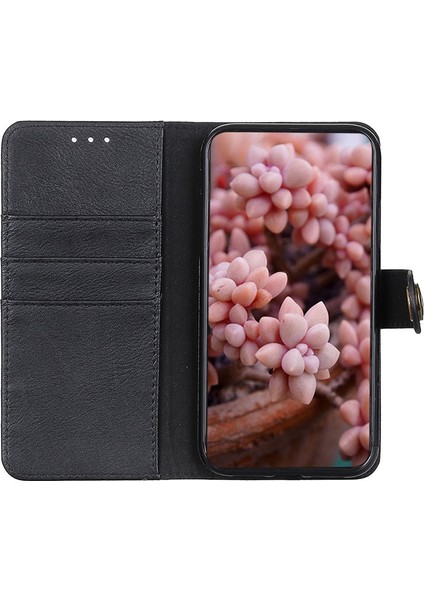 Xiaomi 13T/13T Pro/redmi K60 Ultra Kılıf Anti-Drop Telefon Kapağı Pu Deri Stand Cüzdan-Black (Yurt Dışından)