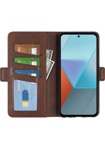 Xiaomi Redmi Için Note 13 Pro 5g Kasa Sonbahar Durumu Deri Cüzdan Stand Cep Telefonu Kapak Kılıfı (Yurt Dışından) fiyatları