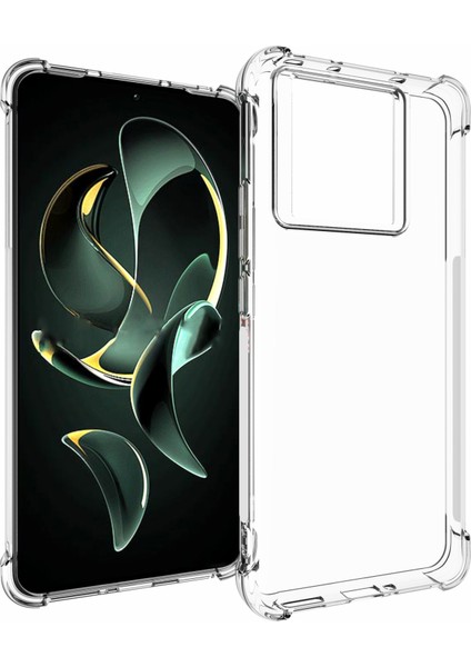 Xiaomi Redmi K60 ULTRA/13T/13T Pro Tpu Kasa Takviyeli Köşeler Temiz Telefon Kapağı (Yurt Dışından)
