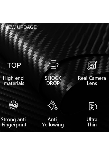 Xiaomi 14 Pro Vasası Için Fall Anti-Fall Karbon Fiber Doku Birleştirme Renkli Telefon Koruyucu Black+Yeşil (Yurt Dışından) fiyatları