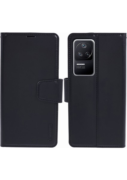 Xiaomi Için Poco F4 5g/redmi K40S 5g Case Pu Pu Deri Tam Koruyucu Telefon Kapak Black (Yurt Dışından)