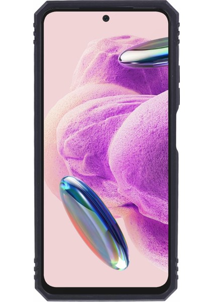 Xiaomi Redmi Için Note 12S 4g Case Ring Kickstand Tpu+Pc Telefon Kapak Black (Yurt Dışından)