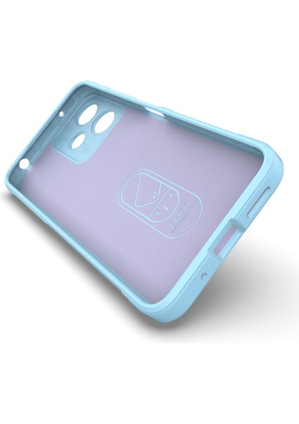 Xiaomi Redmi 12 5g (Global)/poco M6 Pro 5g Sağlam Tpu Kapak Damla Koruma Telefon Vaka Baby Blue (Yurt Dışından) fiyatları