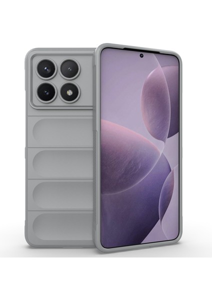 Xiaomi Redmi K70 5G/K70 Pro 5g Case Tpu Sağlam Telefon Kapak Işık Gri (Yurt Dışından)