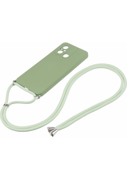 Xiaomi Redmi 12C 4g Kasa Yumuşak Fiber Astar Tpu Tpu Telefon Kapağı Lanyard-Matcha Green (Yurt Dışından) fiyatları