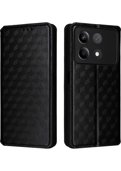 Xiaomi Redmi Için Note 13R Pro 5g Cep Telefonu Kılıf Stand Standı Anti-Cratch Cep Telefonu Kapak Black (Yurt Dışından)