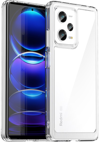 Xiaomi Redmi Için Note 12 Pro 5g/12 Pro Speed ​​5g/poco X5 Pro 5g Kasa Şeffaf Telefon Kapağı (Büyük Arka Lens Deliği) (Yurt Dışından)