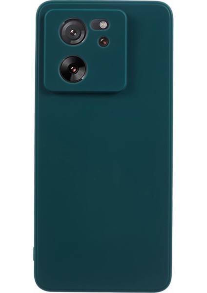 Xiaomi 13T/13T Pro/redmi K60 Ultra Kılıf Düz Kenar Yumuşak Tpu Anti-Drop Telefon Kapak Arrık Yeşil (Yurt Dışından)