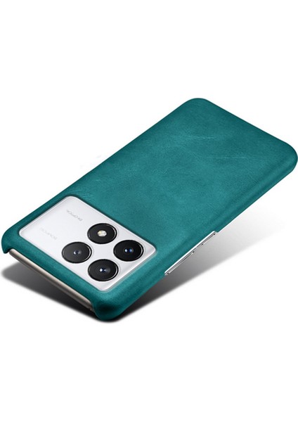 Xiaomi Için Redmi K70 Pro 5G/K70 5g Slim Fit Pu Deri Kaplamalı Pc Kapağı Kıvrık Anti-Çizelge Telefon Kılıf Yeşili (Yurt Dışından) fiyatları