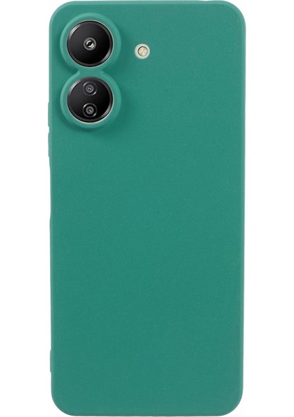 Xiaomi Redmi Için 13C 4g/poco C65 4g Tpu Kılıf Mat Slip Olmayan Koruyucu Telefon Kapak Yeşili (Yurt Dışından)